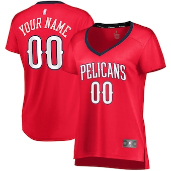 womens fanatics branded red new orleans pelicans fast break-292